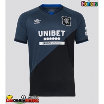 Camisa de Futebol Rangers Mikey Moore #47 Equipamento Alternativo 2025-26 Manga Curta